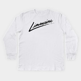 Limousine Logo Kids Long Sleeve T-Shirt